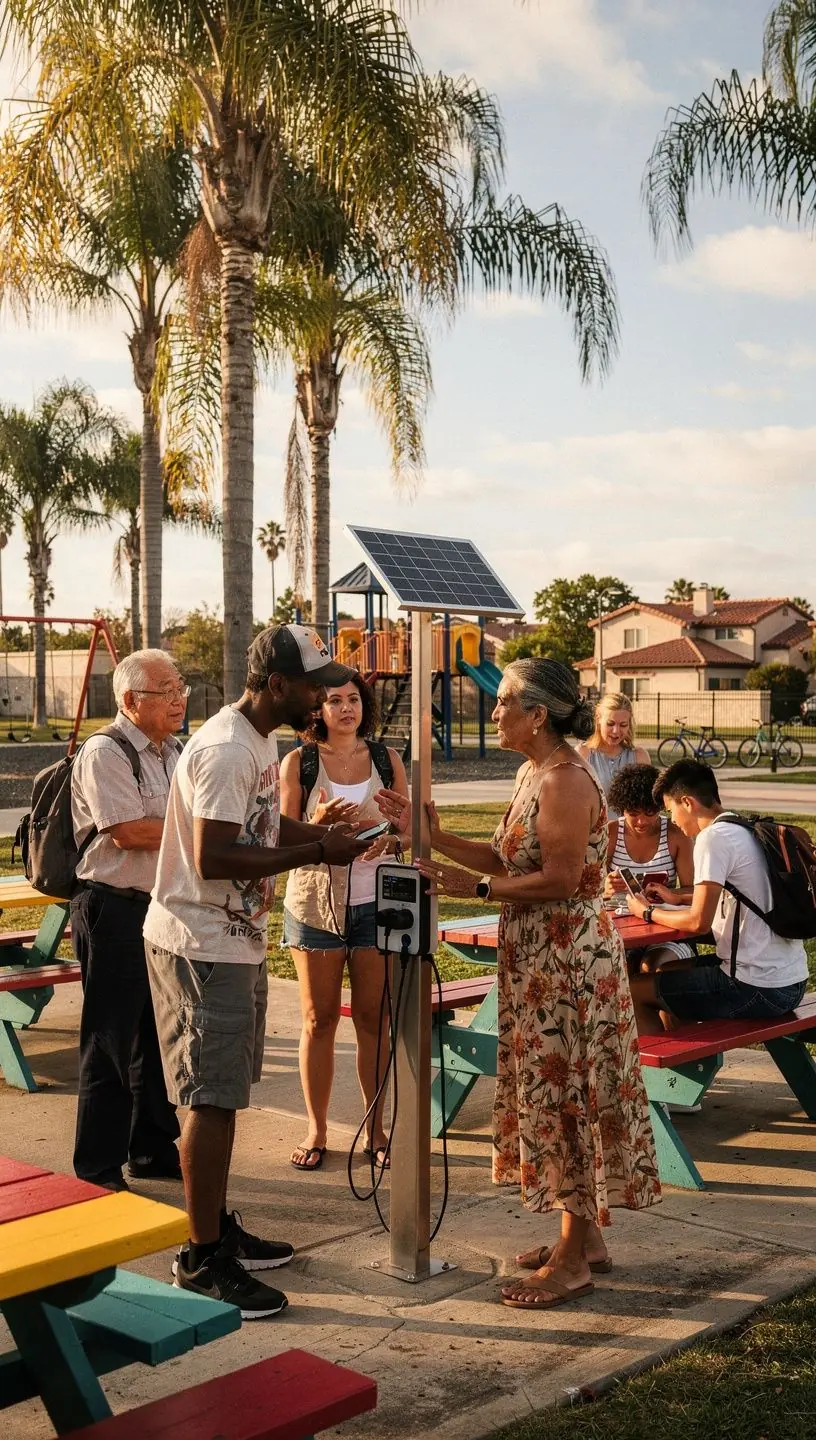 Home automation devices enhancing energy efficiency in communities